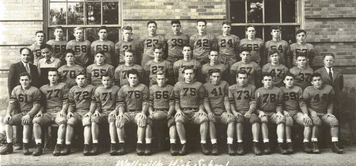 1943 Undefeated and Untied WHS Football Team