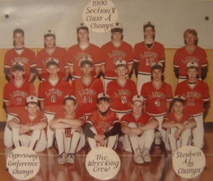 1990 Lions Baseball Team The Wrecking Crew