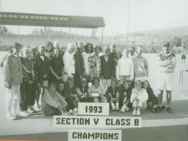 1993 Girls Track Sectional Team