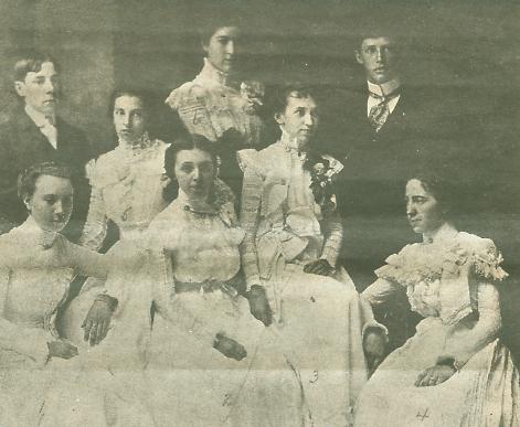 The class of 1900