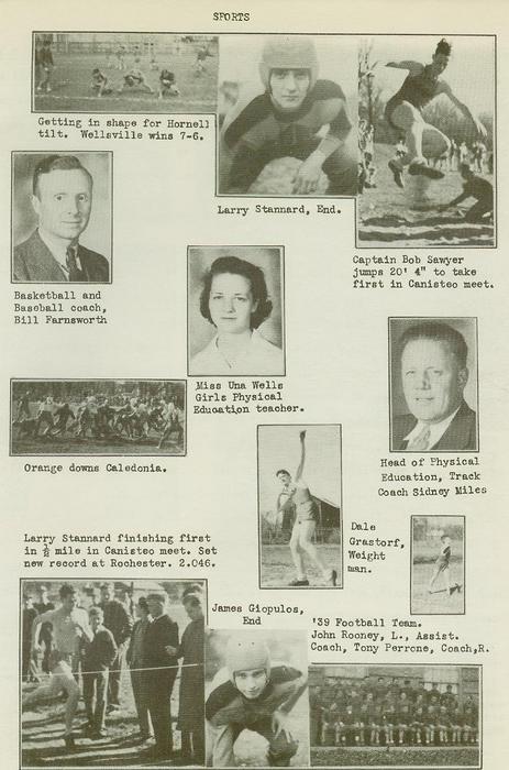 Wellsville High School Class of 1940 pg1