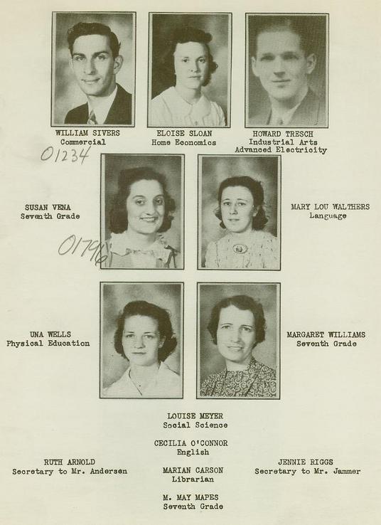 Wellsville High School Class of 1940 pg10