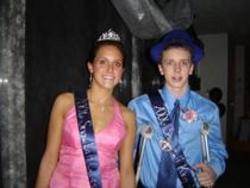 King and Queen   Taylor Houseman and Doug Graham