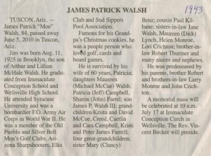 James Walsh 1943