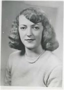 Joanne McDowell Cassady 1952