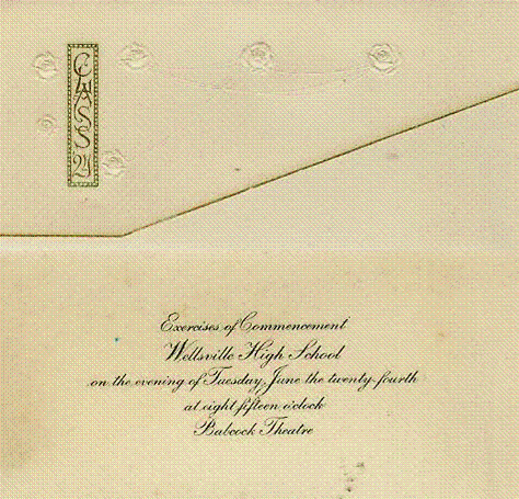 1924 Graduation Announcement